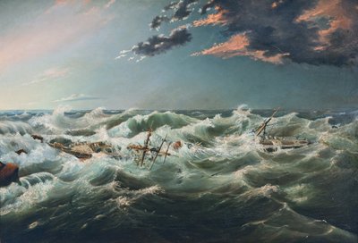 The Admella Wrecked, Cape Banks, 6th August, 1859 by James Shaw